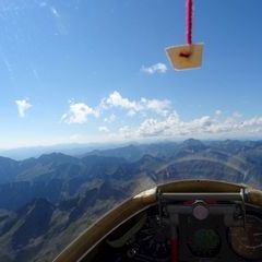 Flugwegposition um 13:01:39: Aufgenommen in der Nähe von Kleinsölk, 8961, Österreich in 2853 Meter